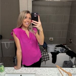Pink Vince Camuto Blouse